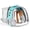 Dual Expandable-Green, variant on Cat Carrierpack Expandable Bubble Pet For Cats And Small Dogs Airline Approved Travel Hiking Walking & Outdoor Adventures - Supports Up To 14 Lbs