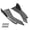 Bright carbon fiber, variant on Rear Bumper Guard Lip Diffuser Splitter Universal Side Skirts
