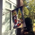 thumbnail image 6 of Westie and Santa Claus House Flag 28 in x 40 in, 6 of 7