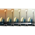 thumbnail image 4 of LED Torchiere Super Bright 70" Floor Lamp (5 Color Settings) 2,100 Lumens,Dimmable Black Metal with Remote, 4 of 5