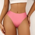 thumbnail image 4 of Bxsruta Women's Seamless Low Rise Breathable Nylon Briefs with Cotton Gusset for Daily Wear and Workout, 4 of 4