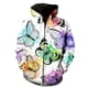 thumbnail image 1 of Sudadera con capucha y cremallera de mariposa de dibujos animados para hombre y mujer, jersey con estampado de moda, tallas XXS-7XL, ropa de calle, novedad de 2024, 1 of 6
