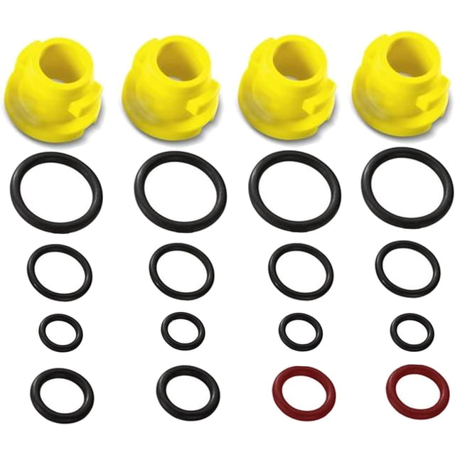 Kärcher Kit de junta tórica de repuesto para lavadoras a presión, boquilla de aire para lavadora a presión Karcher y kit de junta tórica compatible con modelos K1/K2/K3/K4/K5/K6/K7/T250/T-Racer