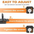 thumbnail image 4 of Exercise Equipment Adjustable Kettlebell Handle Square Exercise Fitness Kettlebell Grip Training & Weightlifting Equipment for Men Women Strength, Conditioning & Cross-Training,Home Gym Equipment, 4 of 5