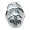 thumbnail image 3 of Rok 100 Pack Screw-In Dowel Furniture Connector, Zinc, 11/32" (9mm) Length for 3/16" (5mm) Hole, R014Z, 3 of 4