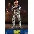 thumbnail image 2 of Figure Hot Toys TMS065 - Star Wars : The Clone Wars - Captain Vaughn, 2 of 4