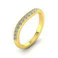 thumbnail image 3 of 3/8ctw Diamond Wedding Band in 10k Yellow Gold, 3 of 5
