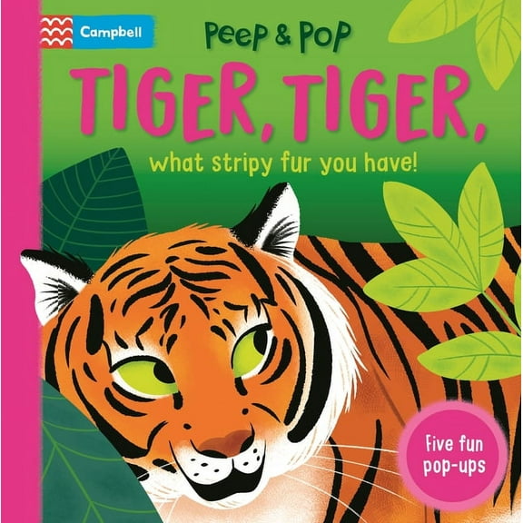 Peep and Pop Tiger, Tiger, What Stripy Fur You Have!, (Board Book)