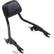 Quick Detachable 14 in. Round Sissy Bar w/Backrest