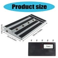 thumbnail image 5 of hejhncii Sturdy Guitar Pedalboard Case Guitar Effects Pedal Board Guitar Pedal Accessory, 5 of 11