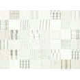 thumbnail image 1 of Ahgly Company Machine Washable Indoor Rectangle Contemporary FloralWhite Beige Area Rugs, 8' x 12', 1 of 7