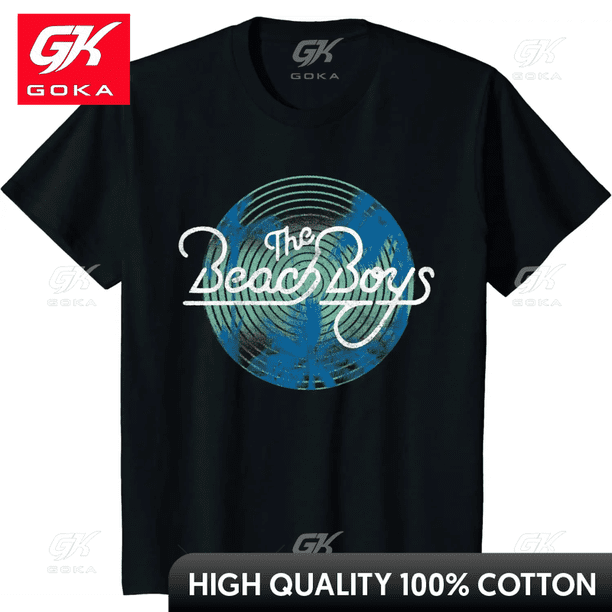 Camiseta de playa para niños con diseño de palmeras onduladas circulares ropa de mujer para hombre Top Vintage informal de algodón para uso diario camisetas para las cuatro estacis