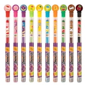 Colored Smencils - Gourmet Scented Colored Pencils made from Recycled Newspapers, 10 Count, Gifts for Kids, School Supplies, Classroom Rewards