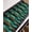 Green, variant on Teal Marble Stair Treads for Wooden Steps Indoor Runner Rug Carpet, Modern Green Golden Abstract Ombre Texture 4 Pieces Peel and Stick Staircase Step Treads Covers Washable Throw Door Mats, 30"x8"