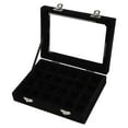 thumbnail image 1 of Jewellery Box Jewellery Organiser for Ring Earring Necklace Jewellery Display Box Storage Box Jewellery Showcase with Lid, 1 of 4