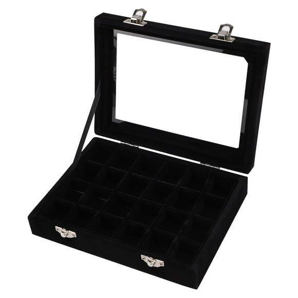 Jewellery Box Jewellery Organiser for Ring Earring Necklace Jewellery Display Box Storage Box Jewellery Showcase with Lid
