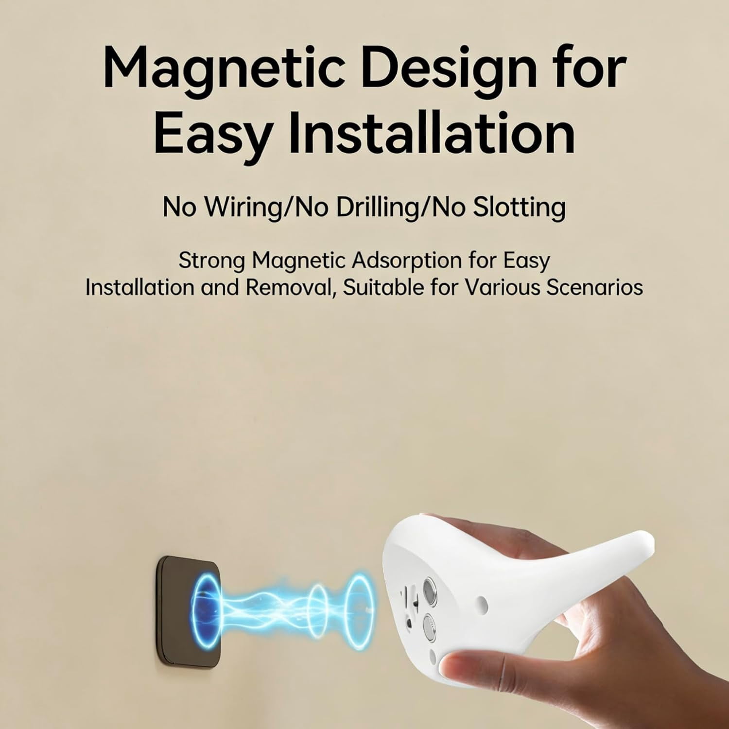 Modern Bird Motion Sensor Wall Light – Magnetic Wireless Night Light with 3 Color Modes (Warm/Neutral/White), Type-C Rechargeable LED Wall Sconce for Bedroom, Hallway, Nursery, Bathroom (White)