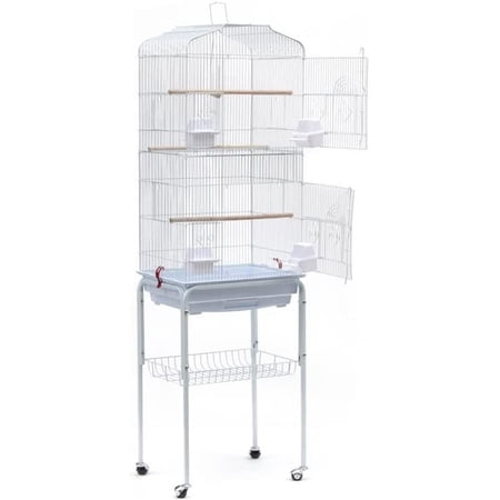 Portable Bird cage Metal Bird Cage Large Pet Bird Cage Indoor Outdoor ...