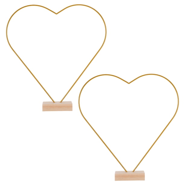 2 aros florales de metal para centro de mesa de boda, para decorar fiestas, de hierro, para el hogar