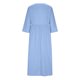 thumbnail image 3 of Vestido Largo de Manga Larga para las Mujeres Lino Suelto Bolsillo Cuarto Vestido de Manga, Vestido de Manga Larga de las Mujeres Desgaste Maxi Casual, 3 of 7
