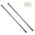 thumbnail image 2 of 2-Pack Tension Curtain Rod Spring Load Adjustable Curtain Pole Heavy-Duty Steel, 2 of 7