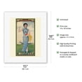 thumbnail image 2 of Chinese Cigarettes - Qidong Tobacco Company- Ni Gengye - Vintage Advertising Poster by Ni Gengye c.1938 - Fine Art Rolled Canvas Print 11in x 14in, 2 of 4