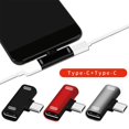 thumbnail image 2 of Adapter Multifunctional Reliable Alloy USB Type C to Dual Type-C Splitter Converter, 2 of 10
