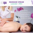 thumbnail image 5 of Bio Creative Lab Spa Crème de Massage, Lavande, 16 Onces, 5 of 5
