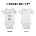 thumbnail image 3 of My Best Friend is A Miniature Pinscher Dog Funny Baby Outfits 0-3 Months, 3 of 5