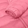 thumbnail image 6 of Lixiuxyad Packable Down Jacket for Women Lightweight Winter Down Jackets Slim Fit Hooded Coat Zipper Warm Jacket with Hood Pink, 6 of 6
