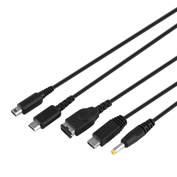 Usb Charger Charging Cable Micro Usb Charger 5 In 1 Charger USB For Ll XL 3DS Multi Function Charging Cable