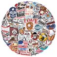 thumbnail image 2 of Paquete de pegatinas Mixed Sports, 50 unidades, vinilo impermeable para bricolaje, 2 of 2