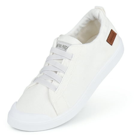 

JENN ARDOR Women s Loafers & Slip-ons Sneakers Fall Shoes for Womens 2021 Fashion Casual Canvas Round Toe Low Top Comfortable Walking Flats Winter Shoes