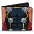 thumbnail image 1 of Thor Character Close-Up Cosplay Bi-Fold Wallet, 1 of 3