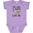 thumbnail image 3 of Inktastic My Gigi and Pappy Love Me Girls Baby Bodysuit, 3 of 5