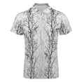 thumbnail image 4 of Black Grey Fast Men Zipper T-shirt Summer Casual Short Sleeve T-shirt Top, 4 of 7