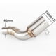 thumbnail image 3 of For KTM RC DUKE 125 250 390 ADV 2020-2022 Exhaust Middle Link Pipe, 3 of 5
