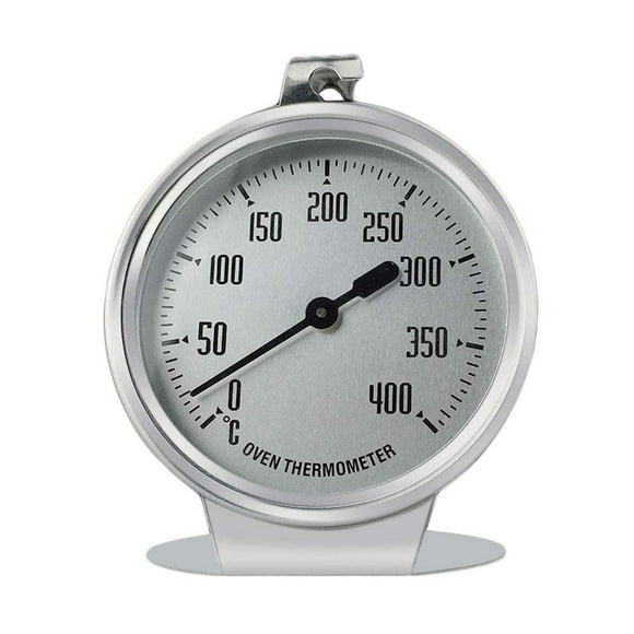 360 Degree Rotary Hook Oven Thermometer, Ensures Food Is Cooked To Perfection With Instant Displays Of True Oven Temperature, Suitable For All Kitchens And Professional Spaces