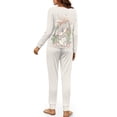 thumbnail image 3 of SCRAWLGOD Cute Koala Pajamas for Women Long Sleeve Pj Set Women 2 Piece Outfits Size S Crewneck Jogger Pjs for Women Lightweight Women's Soft Loungewear, 3 of 7