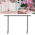 thumbnail image 3 of Soporte de varilla sobre la mesa con abrazaderas, soporte de arco de flores con globos, arco de mesa ajustable para Halloween, boda, fiesta de Acción, 3 of 7