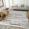 thumbnail image 1 of Rug Branch Cadence Abstract Indoor Area Rug, Beige Brown, Modern - Living Room, Bedroom, Dining Room, and Kitchen, 1 of 5