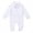 White, variant on Ibtom Castle Baby Boy Baptism Outfit Christening Outfits Formal Suit Onesie Jumpsuit Overall Romper & Vest & Bowtie Wedding Tuxedo Gentleman Birthday Clothes Set 0-3 Months White-Short Sleeve