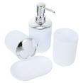 thumbnail image 7 of HIAKDOFT Bathroom Accessories Plastic 1Set with Soap Dish and Toothbrush Holder for Bathroom, 7 of 7