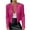Hot Pink, variant on Scyoekwg Fall Jackets for Women Solid Color Trendy Open Front Sequin Short Blazer Jacket Loose Long Sleeve Fall Coats Lightweight Casual Outerwear(Hot Pink,S)