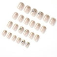 thumbnail image 4 of Stereo Star Decorated Fake Nails with Exquisite Workmanship for Manicure Novice Beginner Jelly Glue, 4 of 7