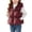Wine, variant on YUANxueke Girls Puffer Vest Bowknot Trim Lightweight Sleeveless Hooded Jackets Fashion Cute Vests Quilted Coat,Black,2 Years