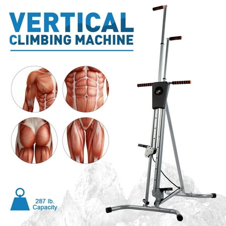 Viribus Foldable Vertical Climber Home Gym Workout Climbing Equipment Exercise Machine