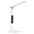 thumbnail image 3 of VANLOFE LED Electronic Clock Desk Lamp, Foldable Rechargeable Reading Lamp, 3 Grades Of Colour Temperature Adjustment, Infinitely Dimmable, Desk Lamp With Temperatu, 3 of 8