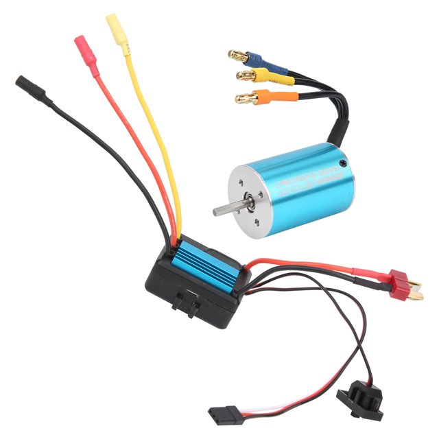 2838 4500KV 4P Motor sin escobillas sin sensor 35A ESC sin escobillas apto para coche RC 1/14 1/16 1/18
