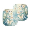 thumbnail image 3 of Garronmavis Aesthetic Butterfly Flower Car Sun Shade Windshield Car Interior Accessories Sunshades 2 Pieces Auto Sun Blocker Visor Protector Universal Fit, 3 of 5